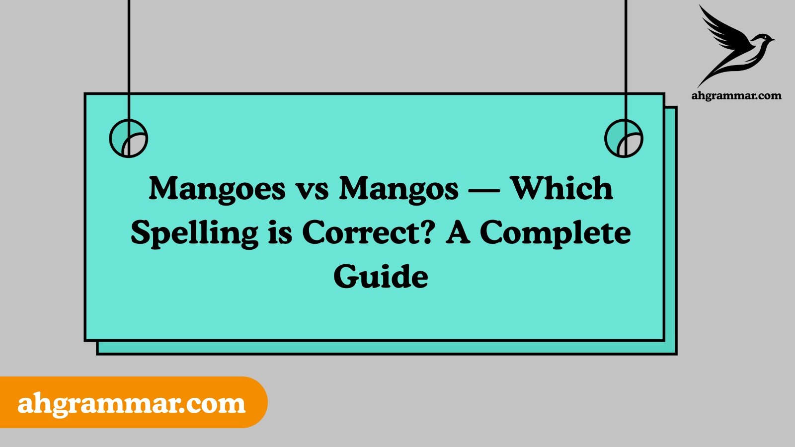 Mangoes vs Mangos — Which Spelling is Correct? A Complete Guide
