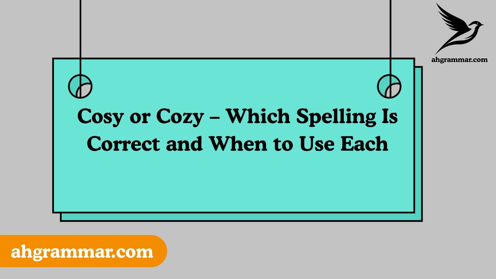 Cosy or Cozy – Which Spelling Is Correct and When to Use Each