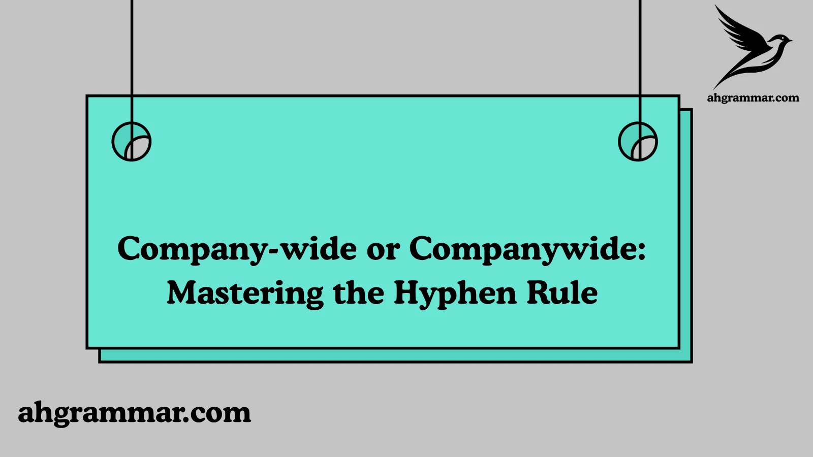 Company-wide or Companywide