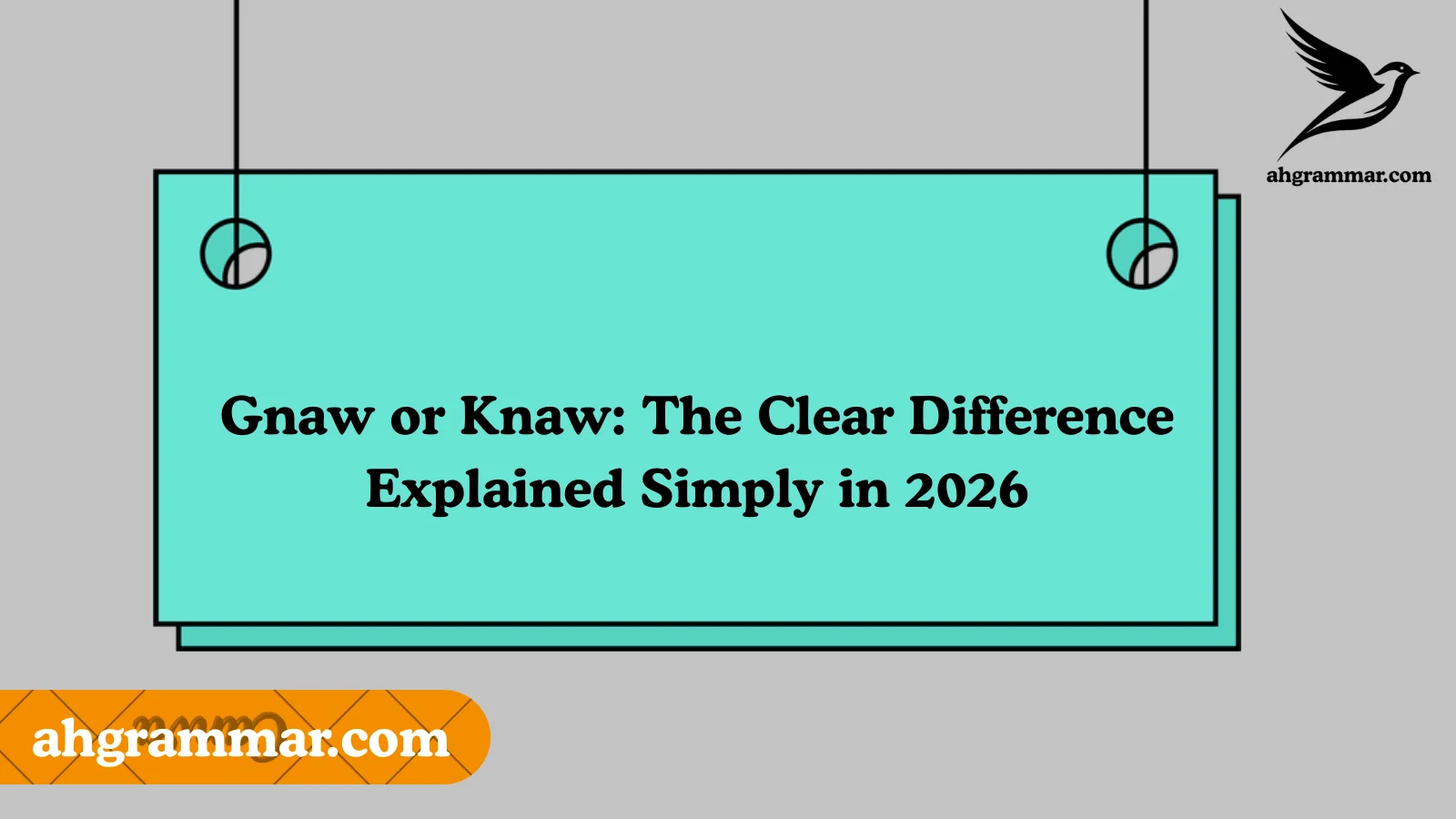 Gnaw or Knaw