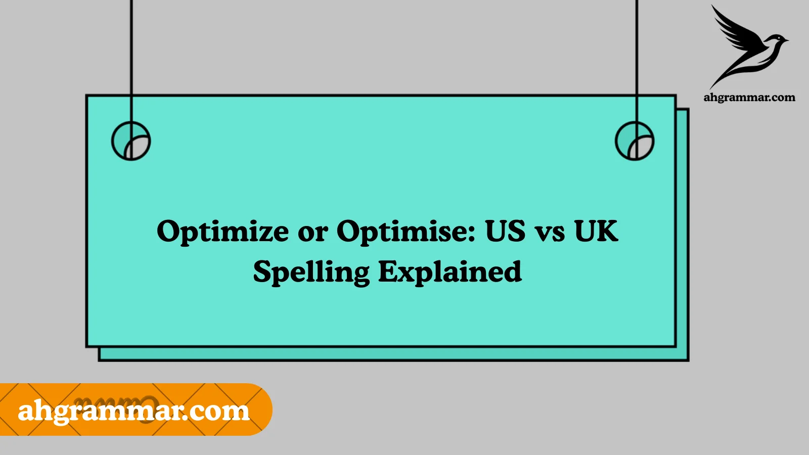 Optimize or Optimise