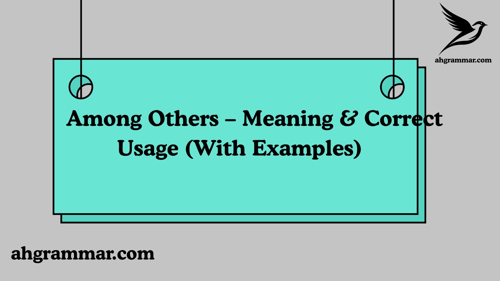 Among Others – Meaning & Correct Usage (With Examples)