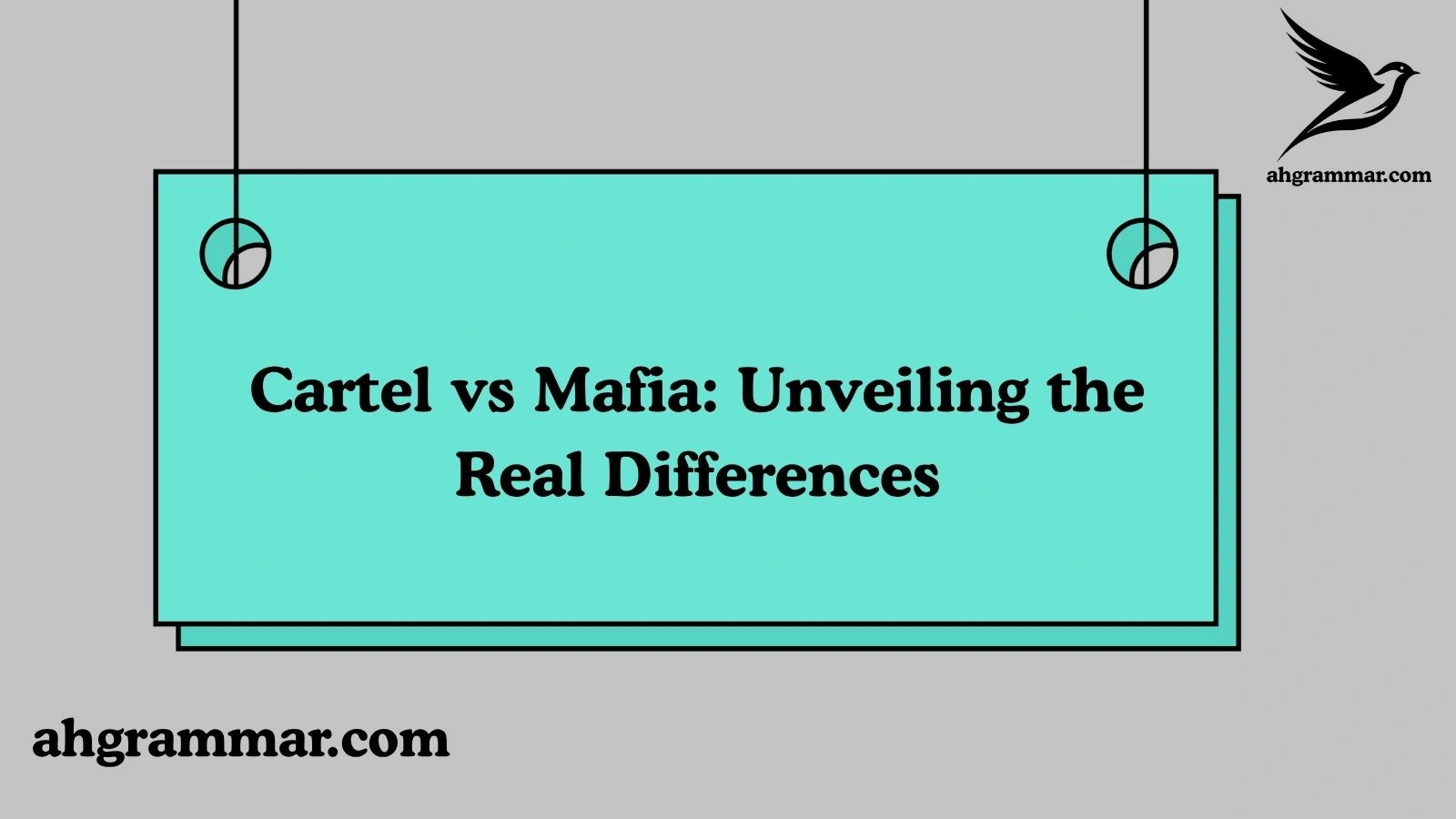 Cartel vs Mafia