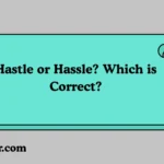 Hastle or Hassle? Which is Correct?