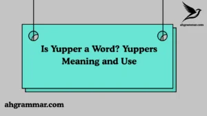 Is Yupper a Word? Yuppers Meaning and Use