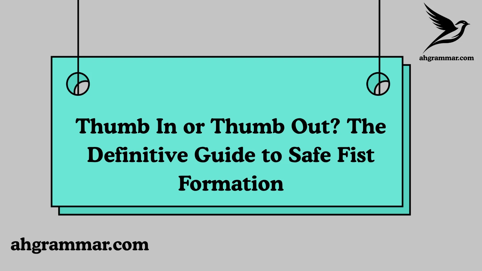 Thumb In or Thumb Out?